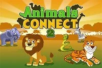 Gra Mahjong Connect ze śmiesznymi zwierzętami