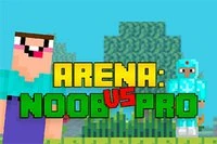 Witamy w Noob vs Pro: Arena Bitew w Czasie Rzeczywistym!