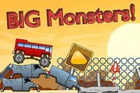W tej niesamowitej grze HTML5 Big Monsters sterujesz monster truckiem!