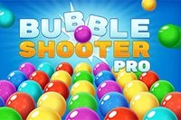 W grze Bubble Shooter Pro obowiązują typowe zasady klasycznego bubble shootera