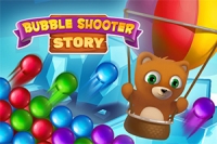 Bubble Shooter Story to wciągająca gra logiczna z kolorowymi bańkami do