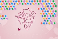 Miłość unosi się w powietrzu w bąbelkach Bubble Shooter Valentine!