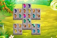Gra Mahjong Connect z motylami