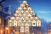 Ciesz się świątecznym wyzwaniem Pyramid Solitaire na Boże Narodzenie