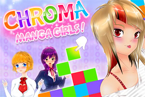 Chroma Manga Girls to kolorowa gra logiczna