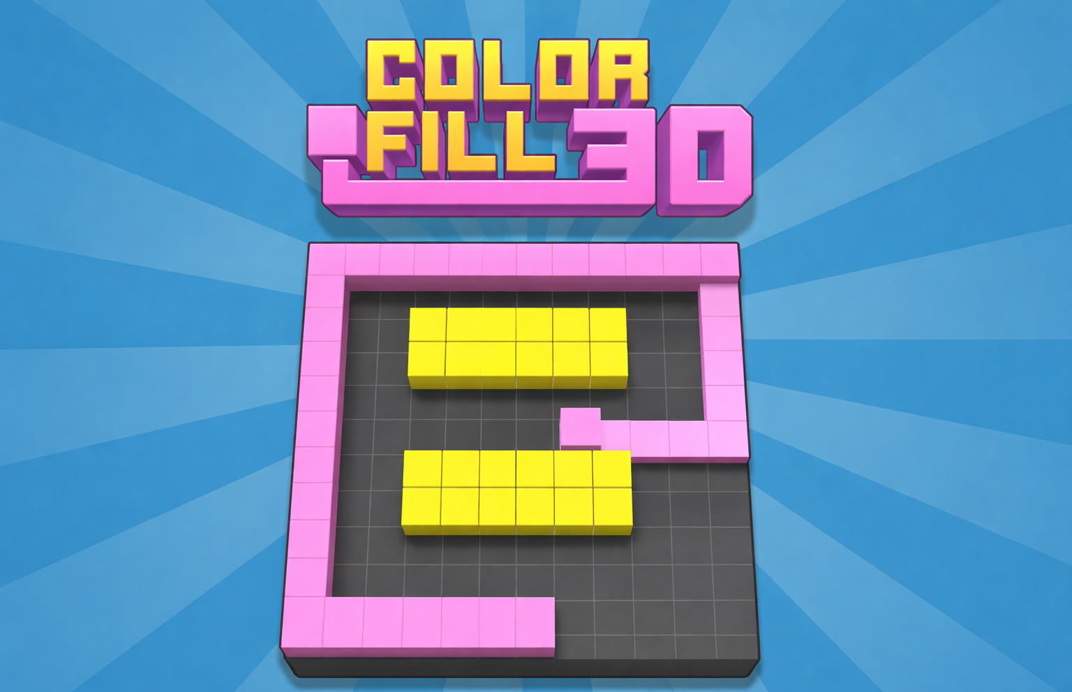 Color Fill 3D 🕹️ Graj za darmo na Play123