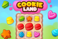 Witaj w Cookie Land, słodkiej przygodzie Match 3!
