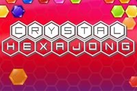 Kolorowa gra mahjong z heksagonalnymi kafelkami i 85 poziomami
