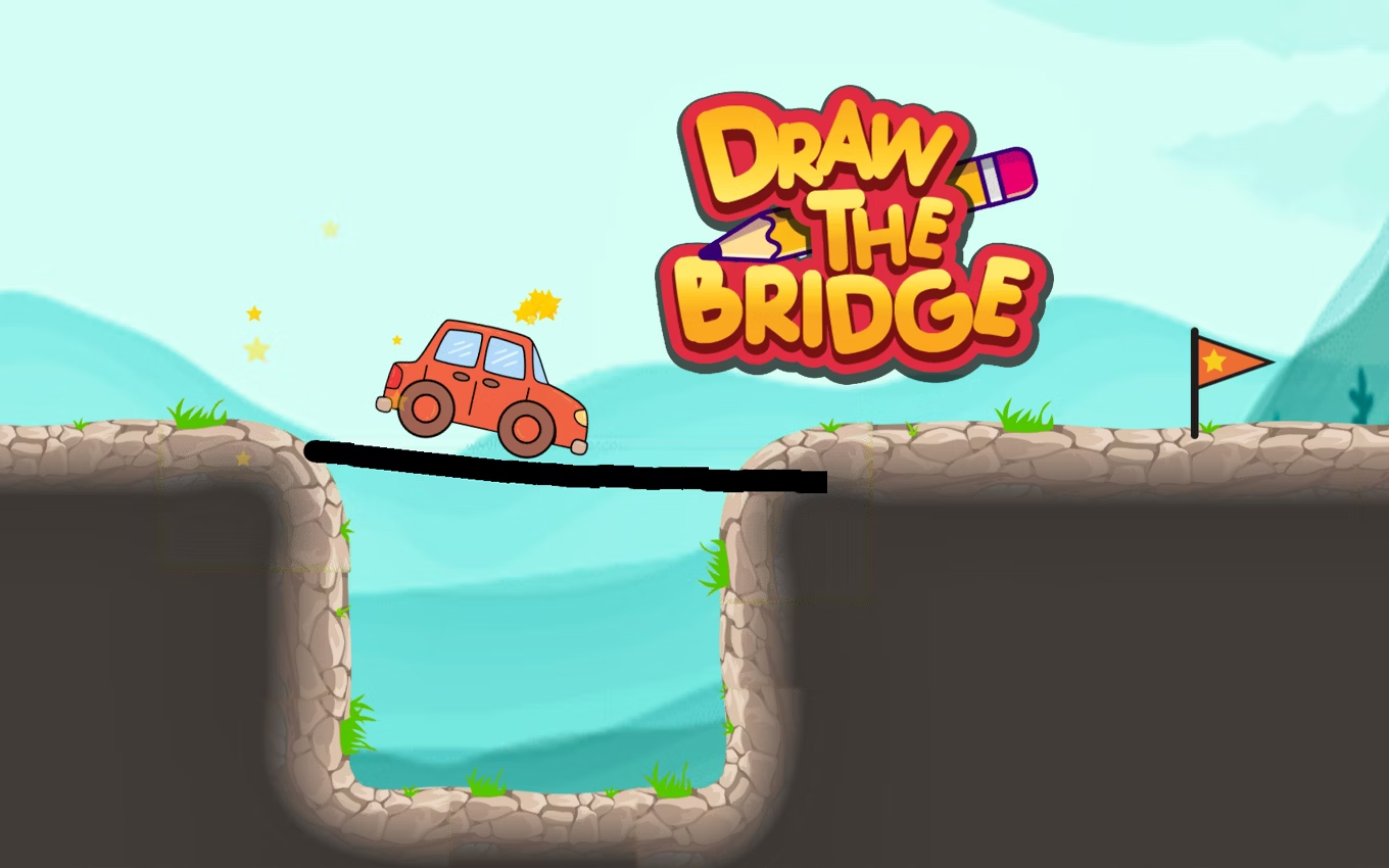 Draw the Bridge 🕹️ Graj za darmo na Play123