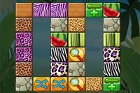 Mahjong w dżungli pełnej dzikich wzorów!