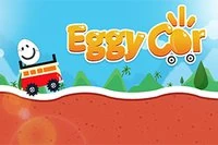 Eggy Car to odblokowana gra wyścigowa, w której na górze auta umieszczono