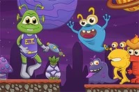 Gra E.T. to super zabawna i wymagająca gra 2D typu side-scrolling
