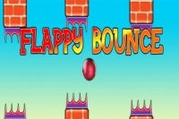 Steruj ruchem piłki w grze Flappy Bounce