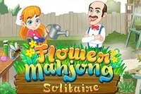 Graj w 100 różnych układów w grze Flower Mahjong Solitaire