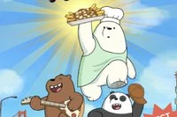 Niedźwiedzie z We Bare Bears robią frytki w tej grze online