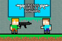 Przyjaciele w Walce: Gunwars to zabawna gra platformowa dla dwóch graczy