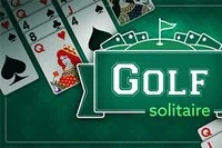 Klasyczna gra Golf Solitaire w dwóch trybach trudności
