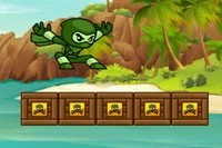 Pomóż Green Ninja dotrzeć do mety
