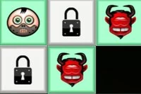 Gra Halloween Matching to prosty i interesujący puzzle, w którym przesuwasz