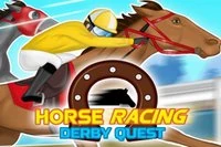 W grze Horse Racing Derby Quest wcielasz się w młodego dżokeja, który