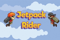 Jetpack Rider musi ukończyć poziom i nie zginąć