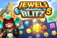 Jewels Blitz 5 to gra match-3 odkrywająca świątynie Majów i rozwiązująca