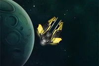 Sterujesz statkiem kosmicznym, który przeskakuje z planety na planetę