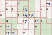Graj w Killer Sudoku lub Sumdoku