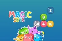 Łącz klocki o tych samych numerach, gdy spadają na ziemię