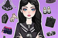 Twórz magiczne stylizacje w Magical Diary: Paper Dress Up