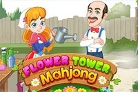 Usuń wszystkie ułożone płytki Kwiatów w tej grze Mahjong Tower.