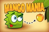 Pomóż małemu zielonemu potworkowi zjeść pyszne mango!