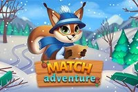 Dołącz do wiewiórki Gemmy w ekscytującej podróży w Match Adventure