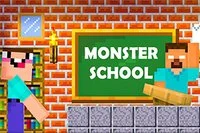 Witaj w szkole Minecrafta z bohaterami takimi jak Noob, Enderman, Herobrine i