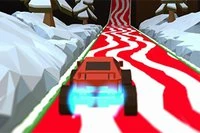 Gra Monster Truck 3D Winter dla jednego lub dwóch graczy (podzielony ekran)