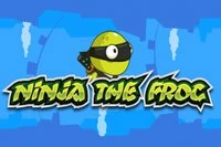 Stuknij w ekran, aby kontrolować skok ucieczki Ninja żaby