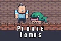 Zostań szalonym piratem, zbieraj bomby do armat i unikaj ryb!