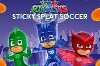 Sticky Splat Soccer to zabawna gra trójki bohaterów