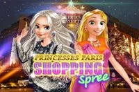 Elsa i Roszpunka są w Paryżu i chcą kupić modne ubrania, buty i dodatki