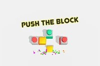 W grze Push the Block trzeba wypełnić wiele dziur!