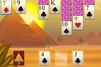Gra Pyramid Solitaire z układem Klondike