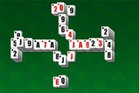 Gra w Pyramid Solitaire z płytkami Mahjong!