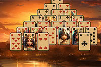 Pyramid Solitaire w Starożytnym Egipcie