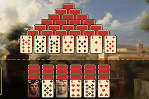 Graj w Pyramid Solitaire w Starożytnym Rzymie