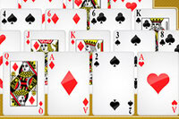 Pyramid Solitaire to ekscytująca gra HTML5, wersja tej kultowej klasyki.