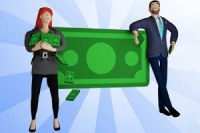 Rich Couple Run to prosta, wciągająca gra logiczna dla dzieci