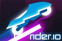 Rywalizuj z innymi graczami w Rider.io, wykonuj szalone skoki i rzucaj wyzwanie