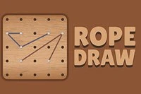 Rope Draw to gra logiczna, w której przesuwasz liny, aby tworzyć nowe układy