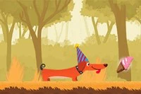 Dołącz do odważnego i urokliwego jamnika w Sausage Dog!