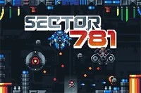 Walcz przez 3 światy w grze Sector 781, pixel artowej platformówce